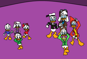  DuckTales Moonvasion! - bebek Cousins Reunion