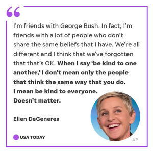 Ellen Degeneres Explains How To Be A Decent Human Being