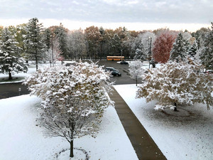  First snow -Oneida, Wisconsin ~October 29, 2019