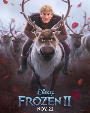  Frozen 2 Character Poster - Kristoff and Sven