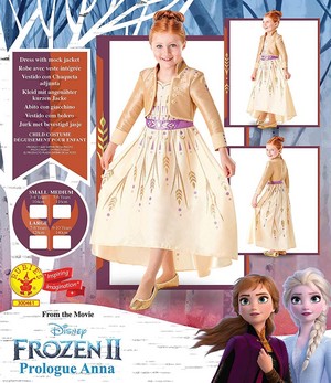  Frozen - Uma Aventura Congelante 2 Prologue Anna Dress