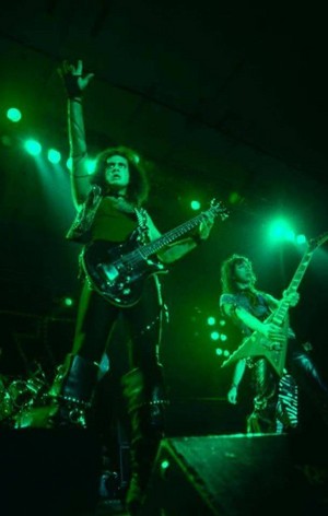  Gene and Vinnie ~Essen, West Germany...November 11, 1983 (Lick it Up Tour)