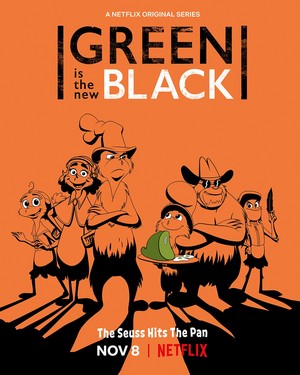 Green Eggs and Ham Poster - Green is the New Black