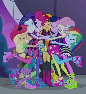  Hugs From the Equestria Girls
