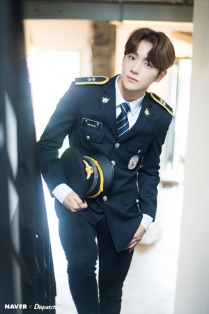 Hyunjae "Right Here" promotion photoshoot by Naver x Dispatch