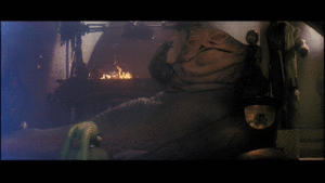 Jabba the Hutt and Oola