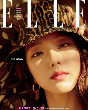  Jisoo ELLE KOREA Magazine For December 2019 Issue