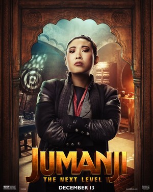  Jumanji: The 次 Level (2019) Poster - Awkwafina as... the unnamed new girl.