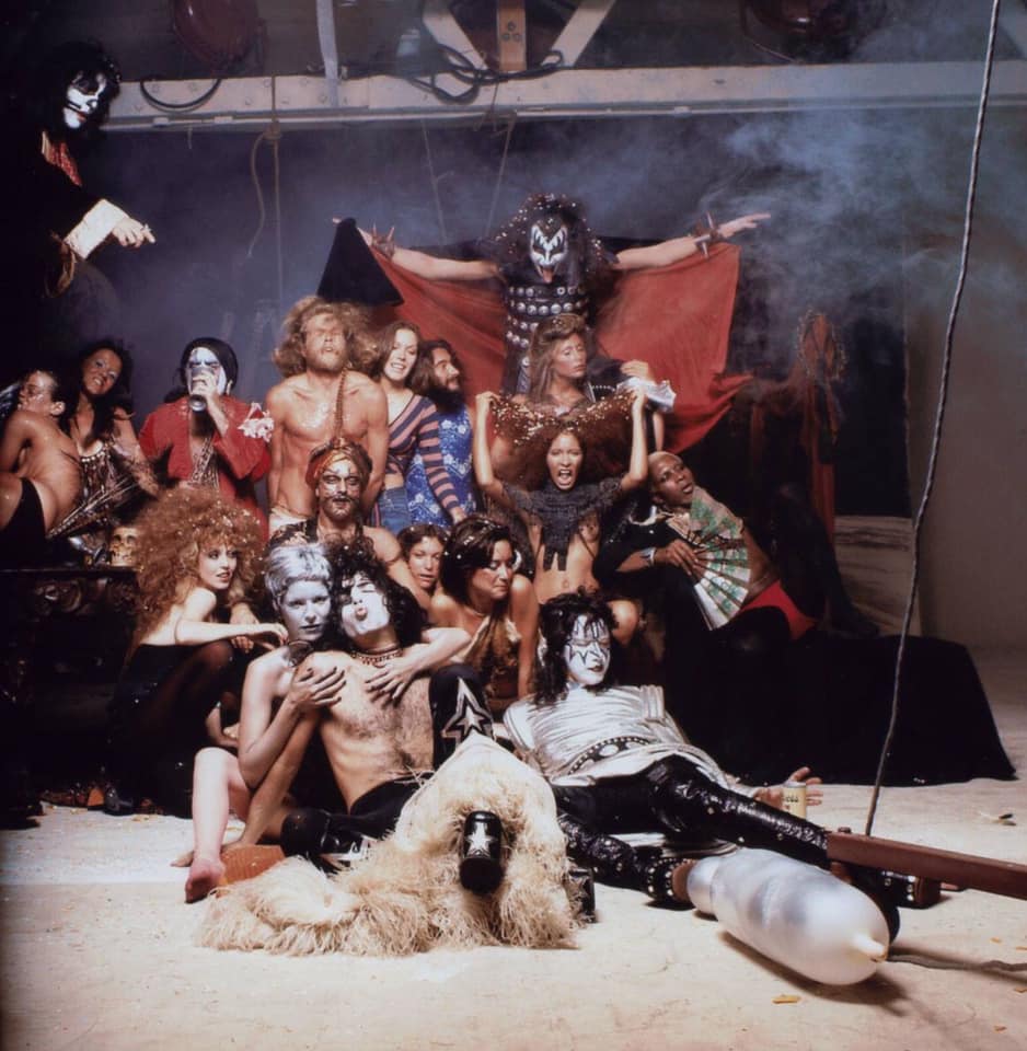 KISS ~August 18, 1974 (Hotter Than Hell Photoshoot) 