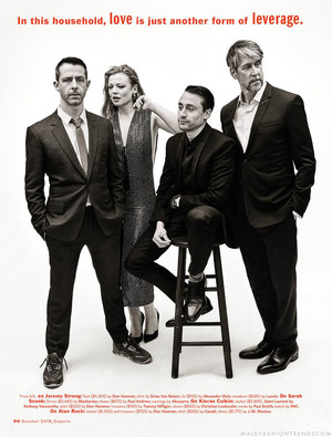  Kieran Culkin and the cast of Succession - Esquire Photoshoot - 2018