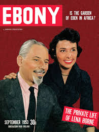  Lena Horne And Lennie Hayton OnThe Cover Of Ebony