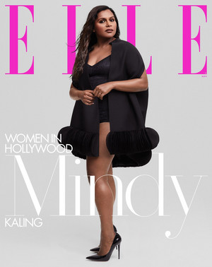 Mindy Kaling - Elle Cover - 2019