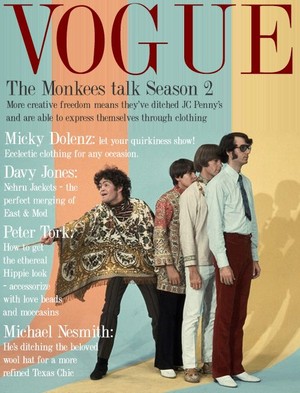  Monkees on Vogue Magazine