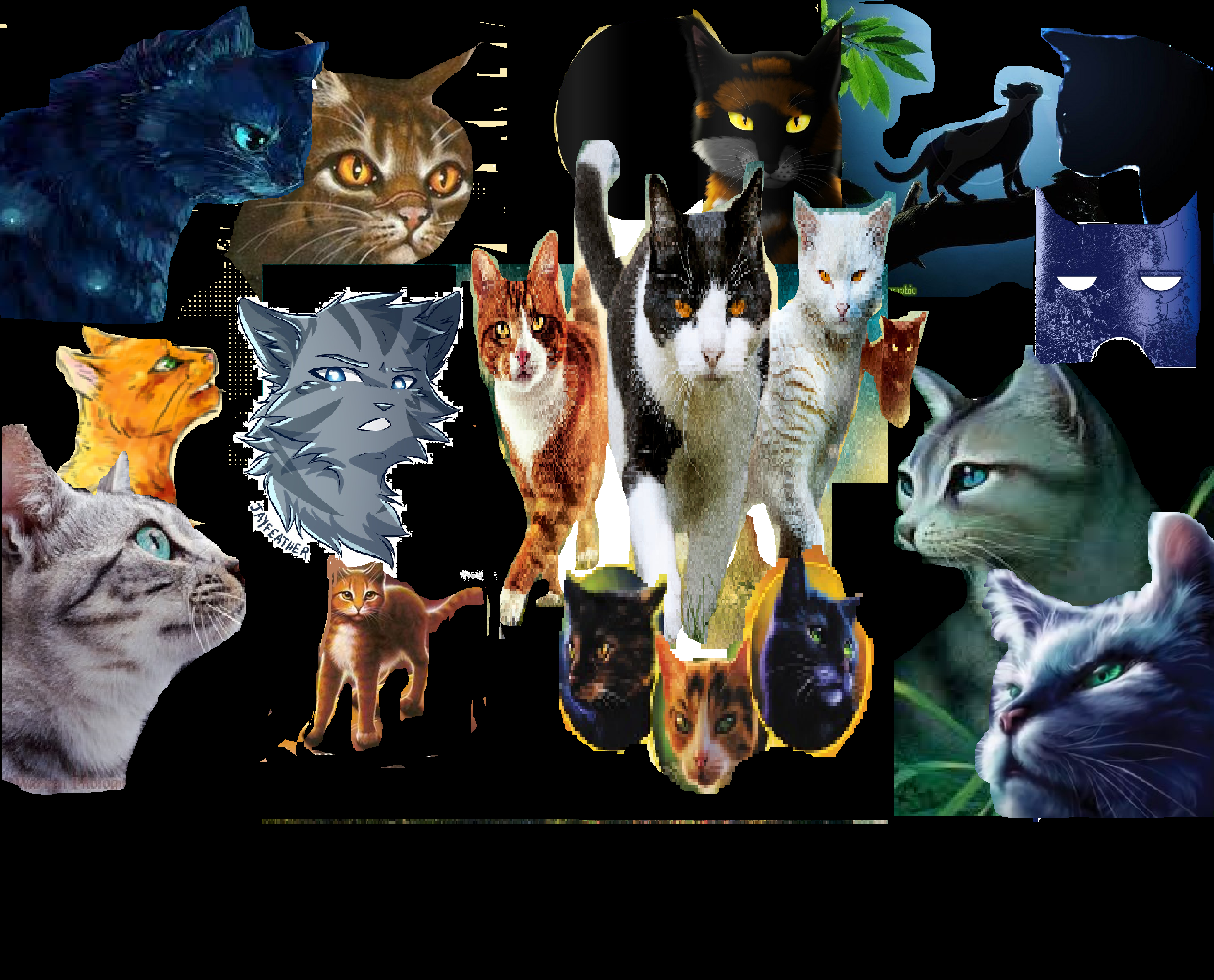 My Warrior Cats Poster[made this myself!]