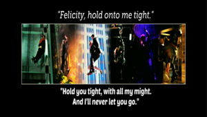  Oliver and Felicity achtergrond