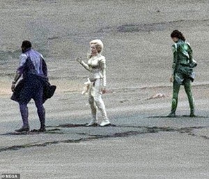  On the set of The Eternals -November 7, 2019