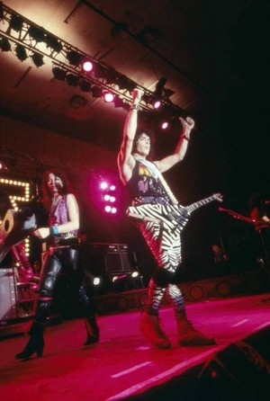  Paul and Vinnie ~Essen, West Germany...November 11, 1983 (Lick it Up Tour)