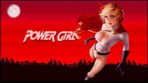 Power Girl Outside The City 1