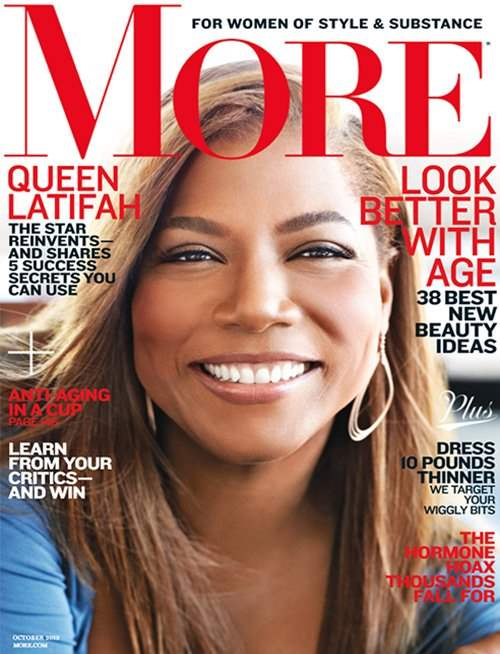 Queen Latifah - More Magazine Cover - 2013