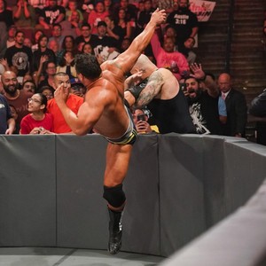  Raw 10/7/19 ~ Rusev attacks Baron Corbin and Randy Orton