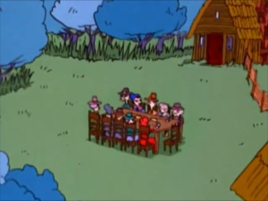  Rugrats - The Turkey Who Came to avondeten, diner 3