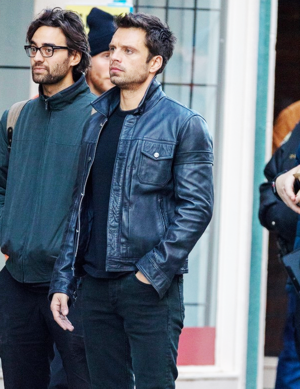  Sebastian Stan on the set ‘The elang, falcon and the Winter Soldier’ on November 13, 2019