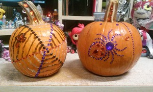 Spider Pumpkins