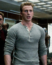  Steve serving some looks during Avengers:Endgame