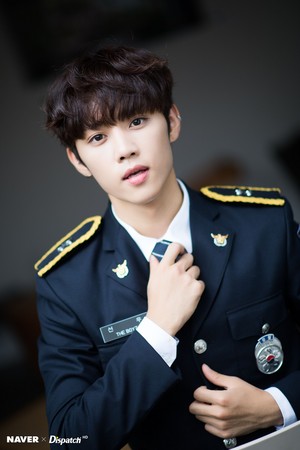 Sunwoo "Right Here" promotion photoshoot by Naver x Dispatch