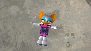  T Pose Rouge