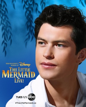  The Little Mermaid Live! (2019) Character Poster - Graham Phillips as Prince Eric