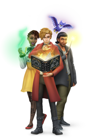  The Sims 4: Realm of Magic Renders