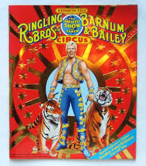  Vintage Circus Tour Poster Program