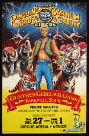  Vintage Circus Tour Poster
