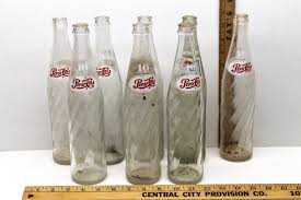 Vintage Pepsi Soda Bottles