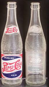  Vintage Pepsi Soda Bottles
