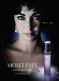  Vintage Promo Ad For 紫色, 紫罗兰色 Eyes