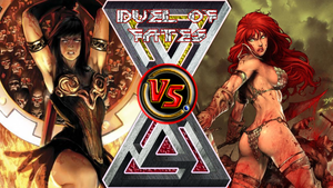  Xena Warrior Princess vs. Red Sonja