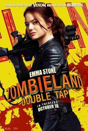  Zombieland: Double Tap (2019) Character Poster - Emma Stone as Wichita