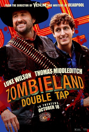  Zombieland: Double Tap (2019) Poster - Luke Wilson as Albuquerque & Thomas Middleditch as Flagstaff