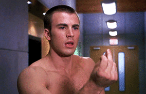  Chris Evans as Johnny Storm in Fantasitic Four (2005)
