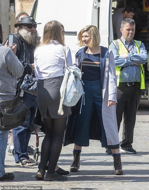  Doctor Who/Jodie Whittaker bts  