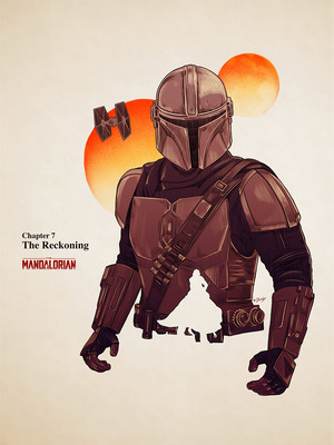  ‘Star Wars: The Mandalorian’ episode posters by Doaly