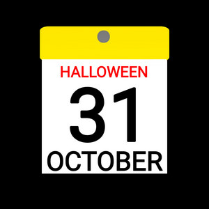  31st of October is Halloween