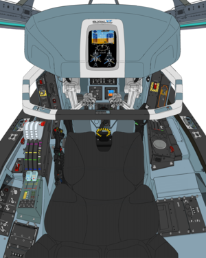 AGAC Block-50A cockpit cosole