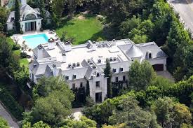  Aerial View Of Michael Jackson's Former Place Of Residence