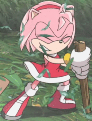  Amy Rose In The Strong Wind