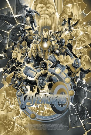  Avengers: Endgame Poster por Matt Taylor