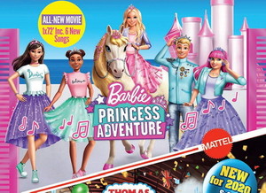  búp bê barbie Princess Adventure Kidscreen