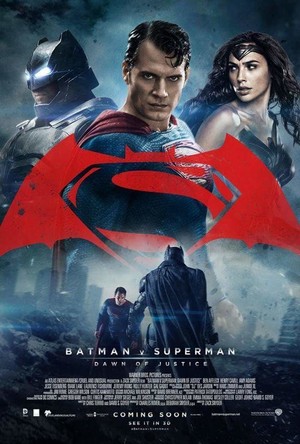  Người dơi v Superman: Dawn of Justice (2016) Poster
